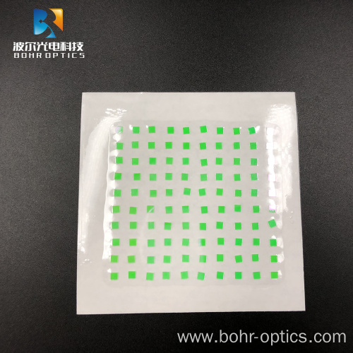 RTS 3.2*3.2*0.5mm BP550 narrowband IR glass filter